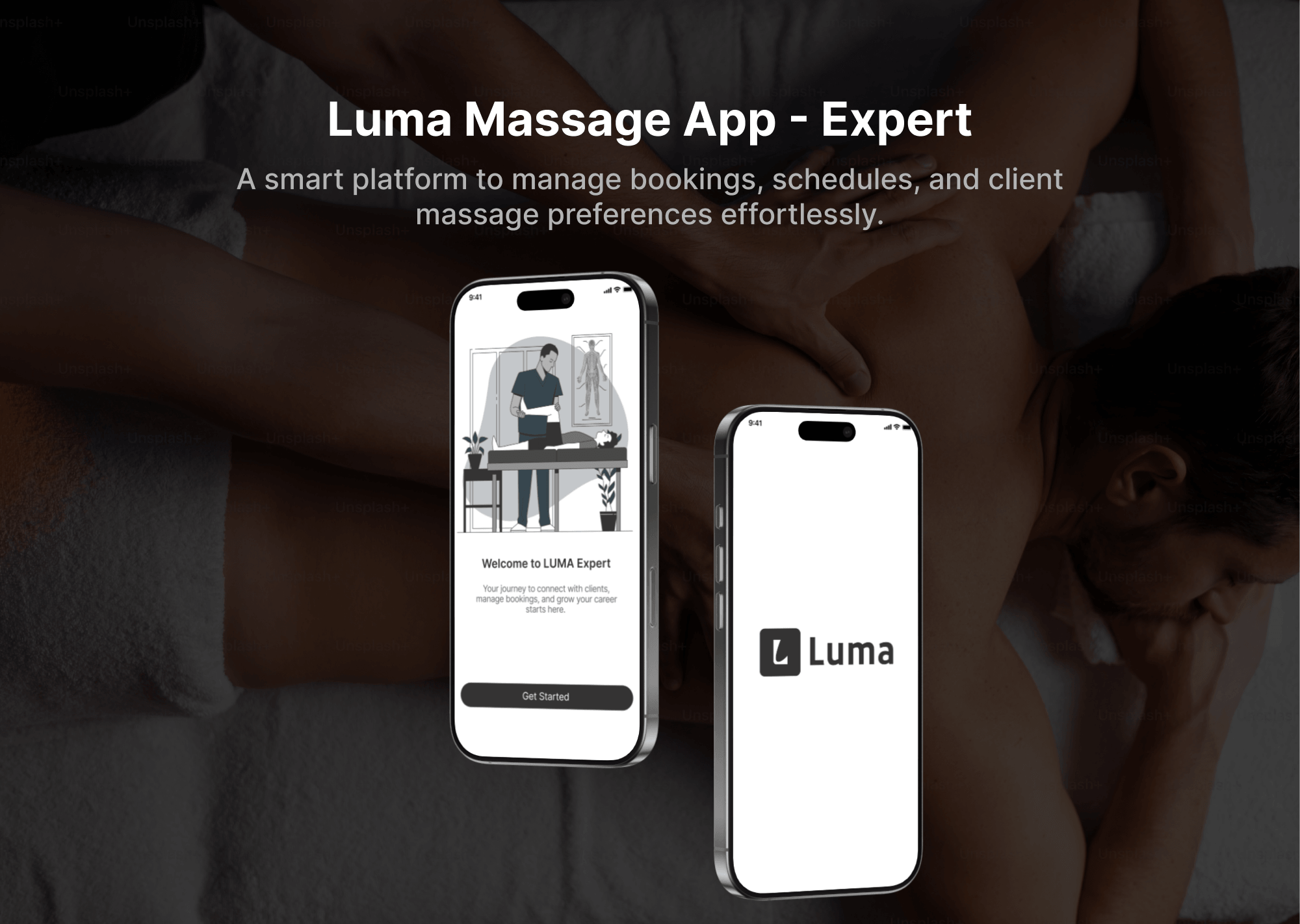 Luma Massage App - Expert